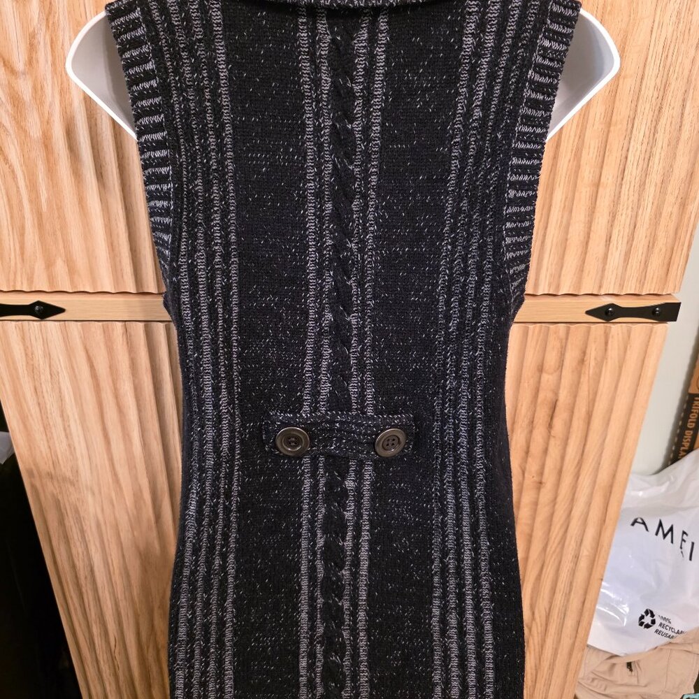 Style & Co. Longline Sleeveless Cardigan Vest - Picture 5 of 8